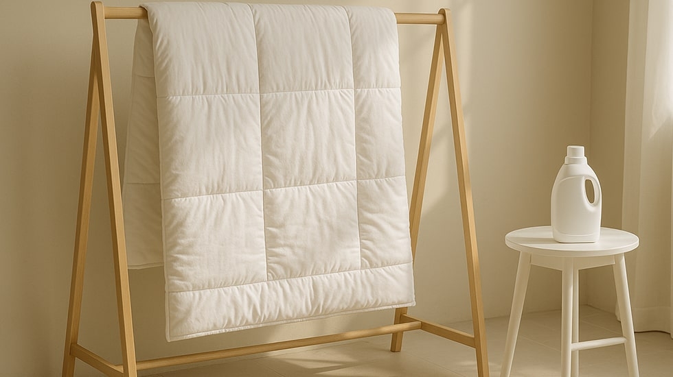 نحوه شستشو و خشک کردن لحاف لایت برای حفظ کیفیت | ورونیکا